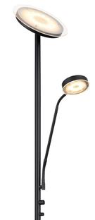 Lampadaire led Globo Ernst Noir Métal 59092