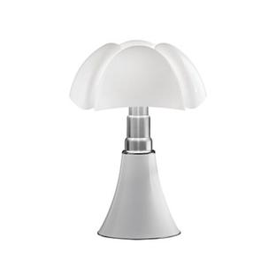 Lampe 4 lumières led Martinelli-luce pipistrello Blanc - Inox 620/BI