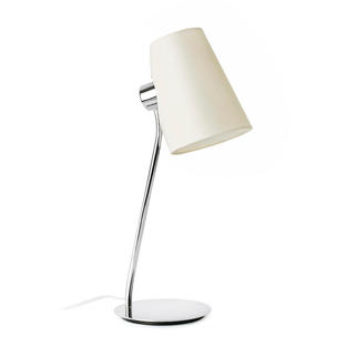 Lampe avec abat-jour Faro Lupe Chrome Métal 29997