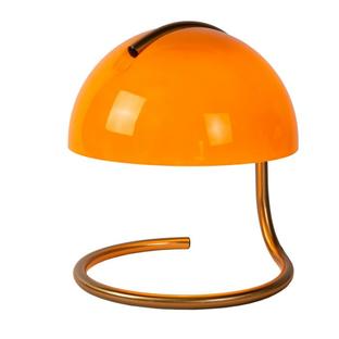 Lampe CATO - 1xE27 - Orange - Verre / Métal - Lucide - 46516/01/53