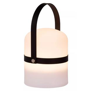 Lampe de table extérieure Little JOE - Ø 10 cm - Led - IP44 - Blanc/Noir - Lucide - 06802/01/30