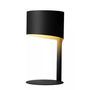 Lampe de table KNULLE - Ø 15 cm - 1xE14 - Noir - Lucide - 45504/01/30