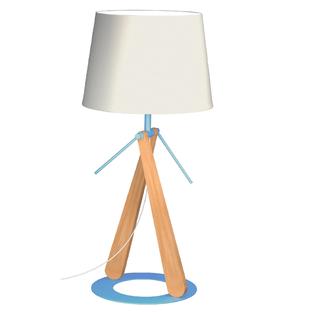 Lampe design Aluminor Zazou Bleu Bois ZAZOU LT L