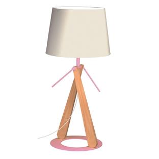 Lampe design Aluminor Zazou Rose Bois ZAZOU LT X