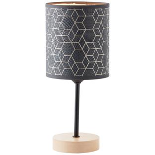 Lampe design Brilliant Galance Noir Bois 94966/76