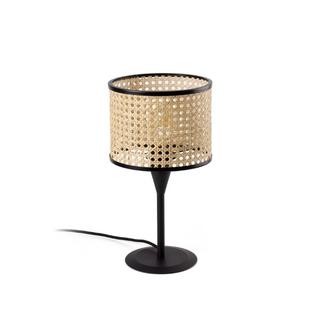 Lampe design Faro Mambo Noir Rotin 64317-47