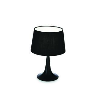 Lampe design Ideal lux London Noir Métal - Tissus 110554