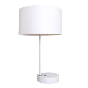 Lampe design Lo Destock Blanc Marbre T80495 WHITE