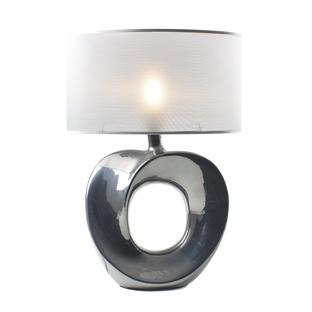 Lampe design Lo Select Ceibo Gris Céramique CRP1054 ARGENT