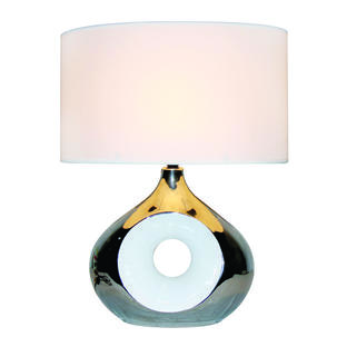 Lampe design Lo Select Holly Blanc Céramique RS66412 SILVER/WHITE