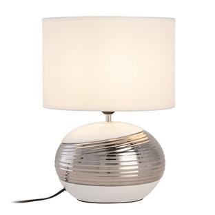 Lampe design Lo Select Medellin Gris Céramique RS66401 SILVER/WH