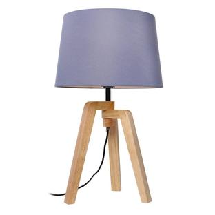 Lampe design Lo Select Tima Bois Bois - Tissus T70181