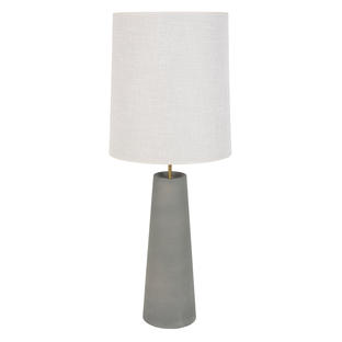 Lampe de table Cosiness - Gris - Tissu / Céramique - Market Set - PR503498
