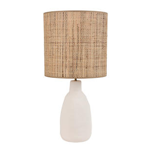 Lampe Portinatx Ø 38 cm - Palm / Céramique Blanc - Market Set - PR590317