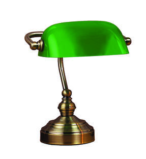 Lampe design Markslöjd Bankers Antique Métal 105930