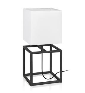 Lampe design Markslöjd Cube Noir Métal 107306