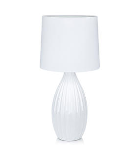 Lampe design Markslöjd Stephanie Blanc Céramique 106887