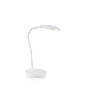 Lampe led Markslöjd Swan Blanc Plastique 106093