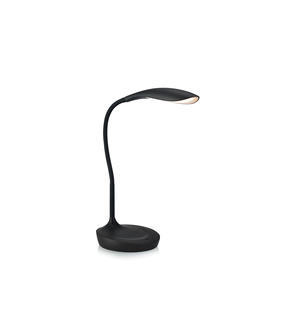 Lampe led Markslöjd Swan Noir Plastique 106094
