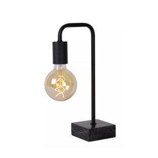 Lampe à poser LORIN - 1xE27 - Marbre - Noir - Lucide  45565/01/30