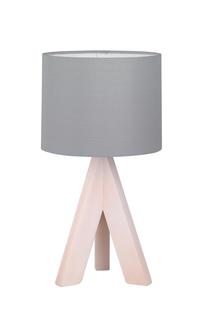 Lampe scandinave Trio Ging Gris Cendre Bois R50741042