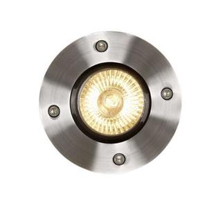 Luminaires exterieurs encastrables design Lucide Biltin Nickel satiné Aluminium 11801/01/12