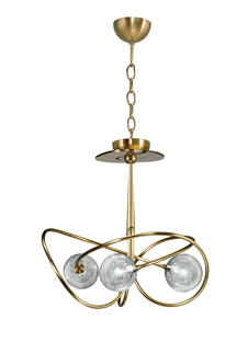 Lustre Leto - Cvl - Ø 40 cm - 3xG9 - Bruni - LULETO3BRS100C