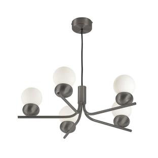 Lustre GLOBULE - Cvl - Ø 60 cm - 5xG9 - Graphite - LUGLOB5SGOP10