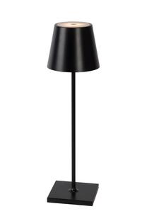 Lampe de table - Extérieur - Justin - Led - Noir Aluminium - Lucide -27888/04/30