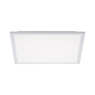 Plafonnier 2 lampes led Leuchten Direkt Flat Blanc Plastique 12201-16