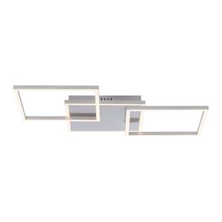 Plafonnier 2 lampes led Leuchten Direkt Tyler Gris Aluminium 15659-55 –  Plafonniers Led chez Luminaires Online