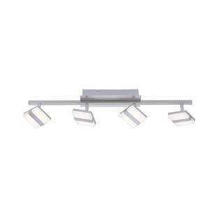 Plafonnier 4 lampes led Leuchten Direkt Lolasmart-Sabi Gris Métal 12084-55