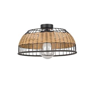 Plafonnier design Corep Ivoa Noir Métal PR503817