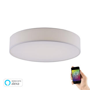 Plafonnier led connecté Neuhaus Q-Kiara Blanc 8428-16