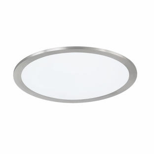 Plafonnier led connecté Trio Griffin Nickel satiné Métal 657493007