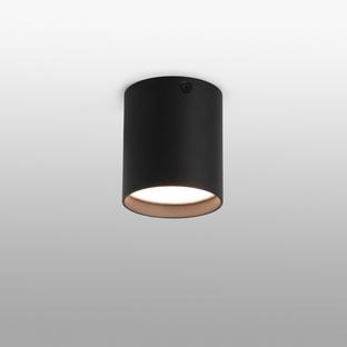 Plafonnier led Faro Haru Noir Aluminium 64207