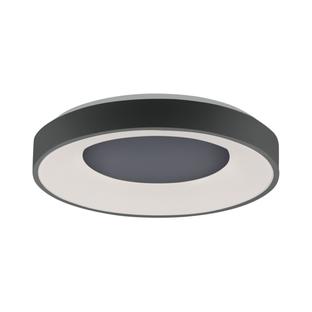 Plafonnier led Leuchten Direkt Anika Gris anthracite Plastique 14326-18