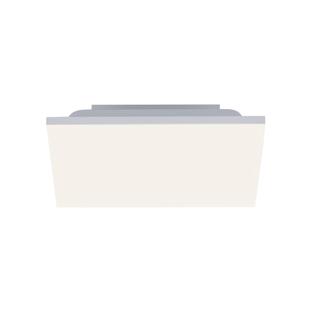 Plafonnier led Leuchten Direkt Canvas Blanc Aluminium 15550-16