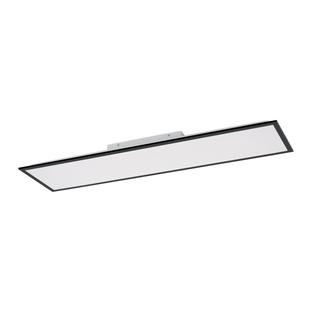 Plafonnier led Leuchten Direkt Flat Noir Aluminium 14757-18