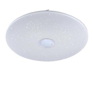 Plafonnier led Leuchten Direkt Jonas Blanc Plastique 14229-16