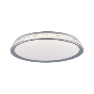 Plafonnier led Leuchten Direkt Kari Gris Plastique 14359-21