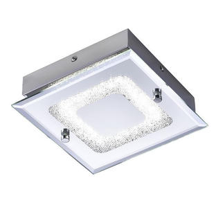 Plafonnier led Leuchten Direkt Lisa Chrome Acier 11570-17