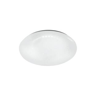 Plafonnier led Leuchten Direkt Skyler Blanc Acier 14230-16