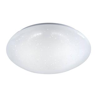 Plafonnier led Leuchten Direkt Skyler Blanc Acier 14231-16