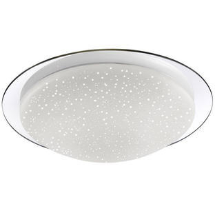 Plafonnier led Leuchten Direkt Skyler Chrome Acier 14331-17