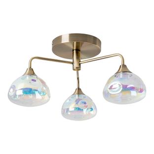 Plafonniers led Näve Varna Laiton Métal - Verre 1367745