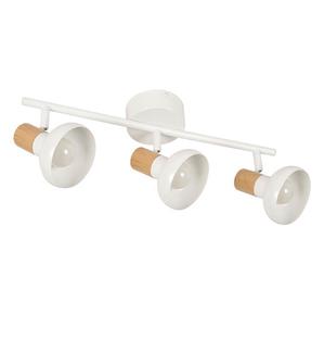 Réglette 3 spots design Corep Alvar Blanc Métal 652536