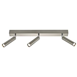 Spot 3 lampes led Glow Gris Métal A8015/3 NK SAT