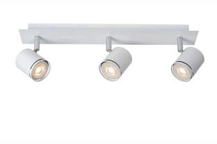 Spot 3 lampes led Lucide Blanc 01 Métal 26994/15/31