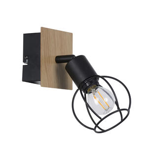 Spot design Corep Owen Noir Métal 656105